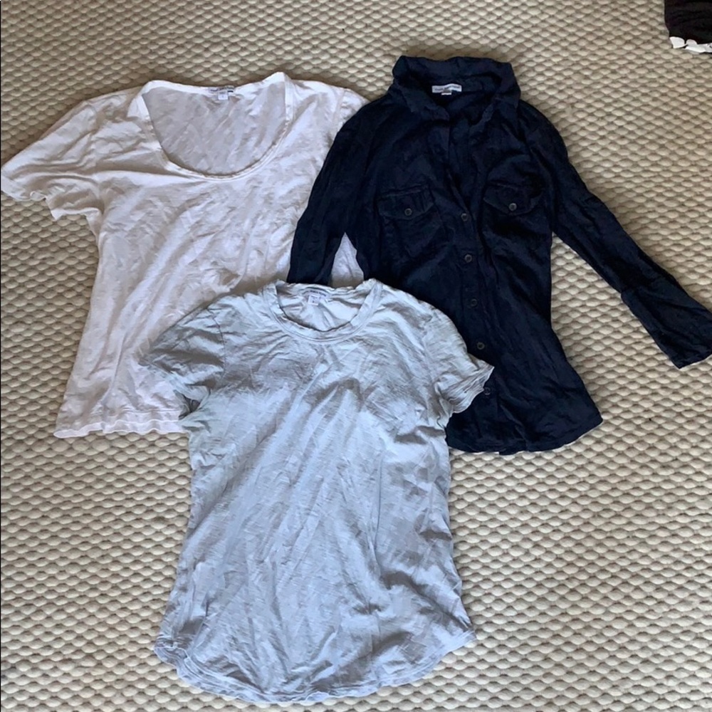 James Perse Shirt Bundle (3 Shirts)